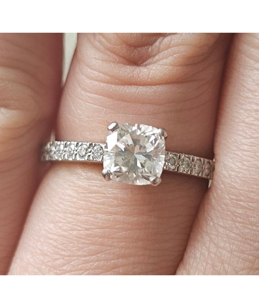 TIFFANY&CO Серое платиновое кольцо, фото 4