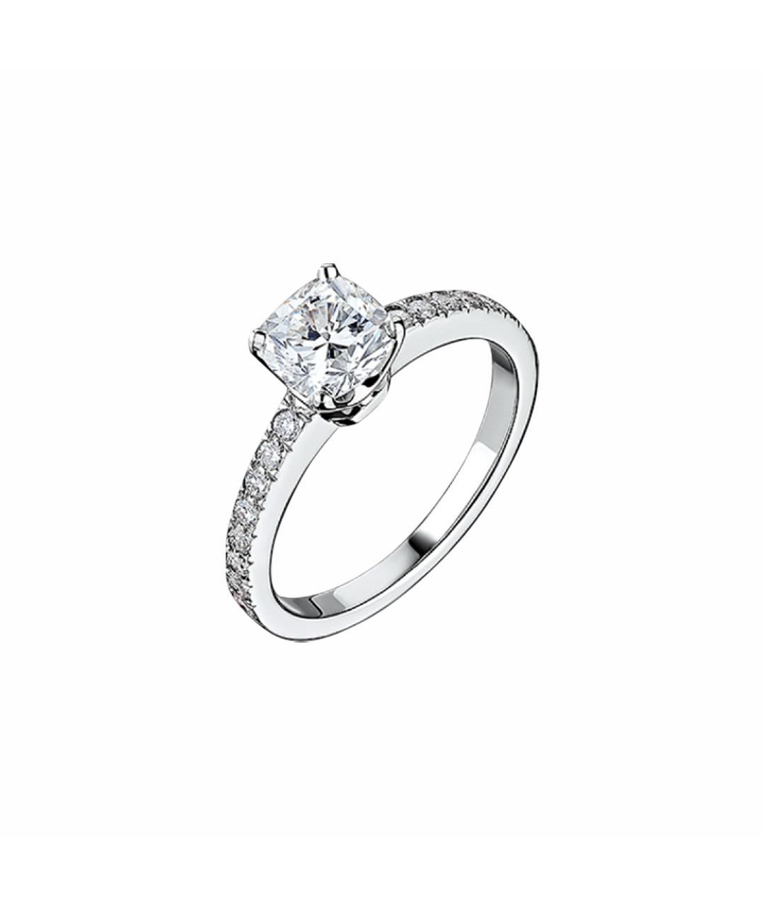TIFFANY&CO Серое платиновое кольцо, фото 1
