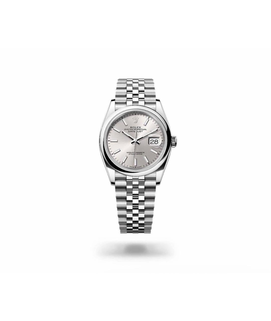 ROLEX Серебряные часы, фото 4