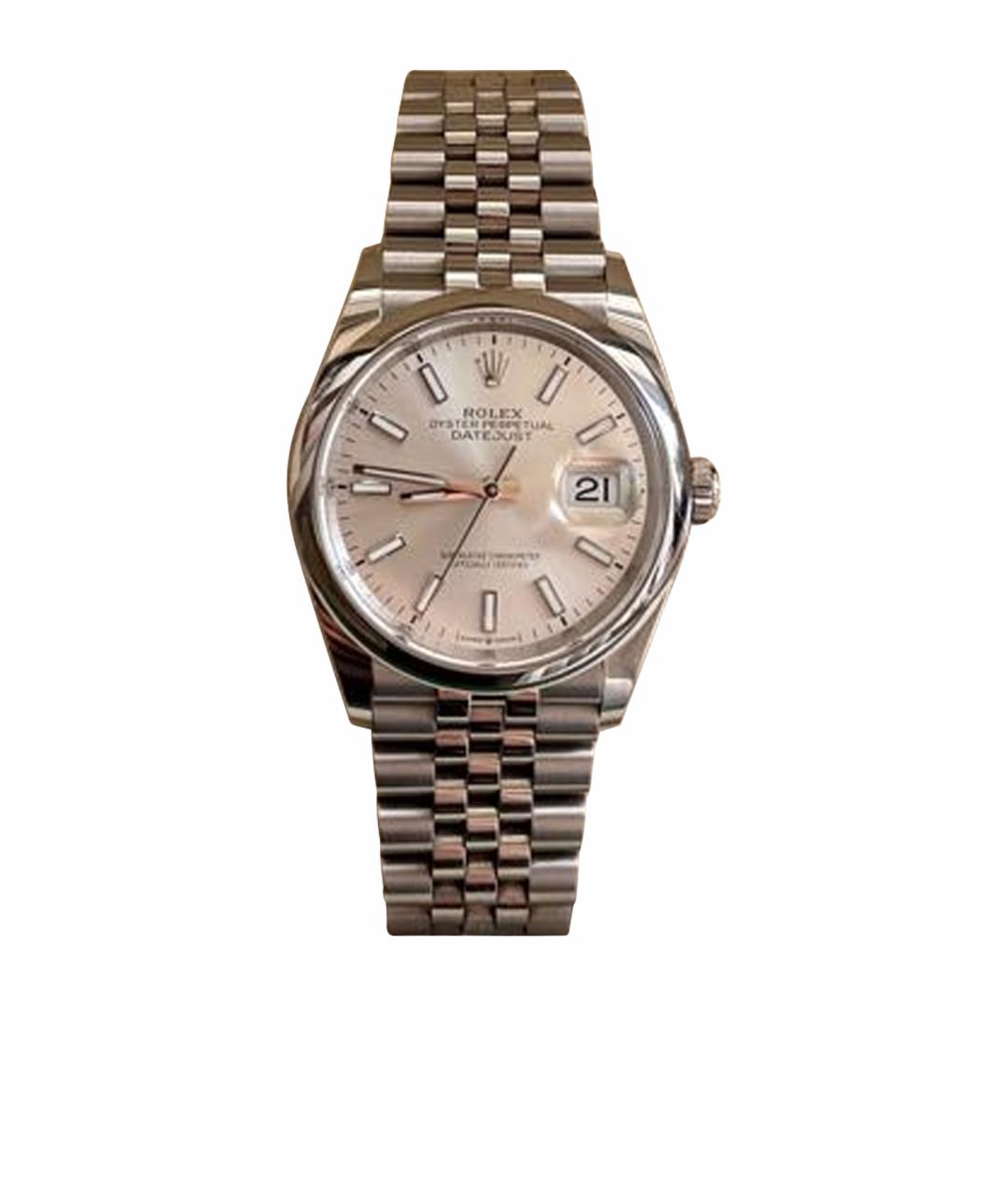 ROLEX Серебряные часы, фото 1