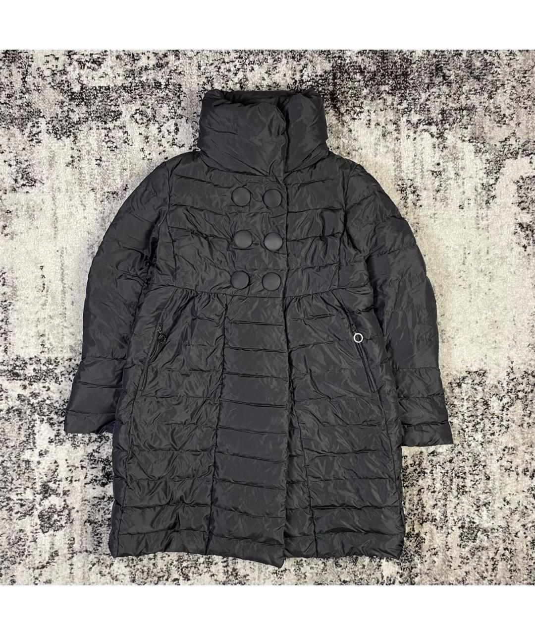 MONCLER Антрацитовый пуховик, фото 9