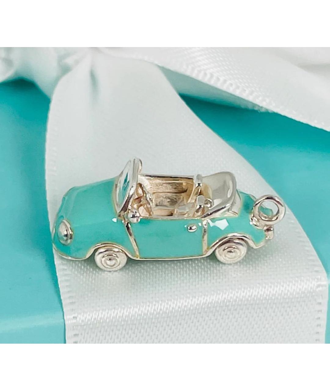 TIFFANY&CO Бирюзовый серебряный кулон, фото 2