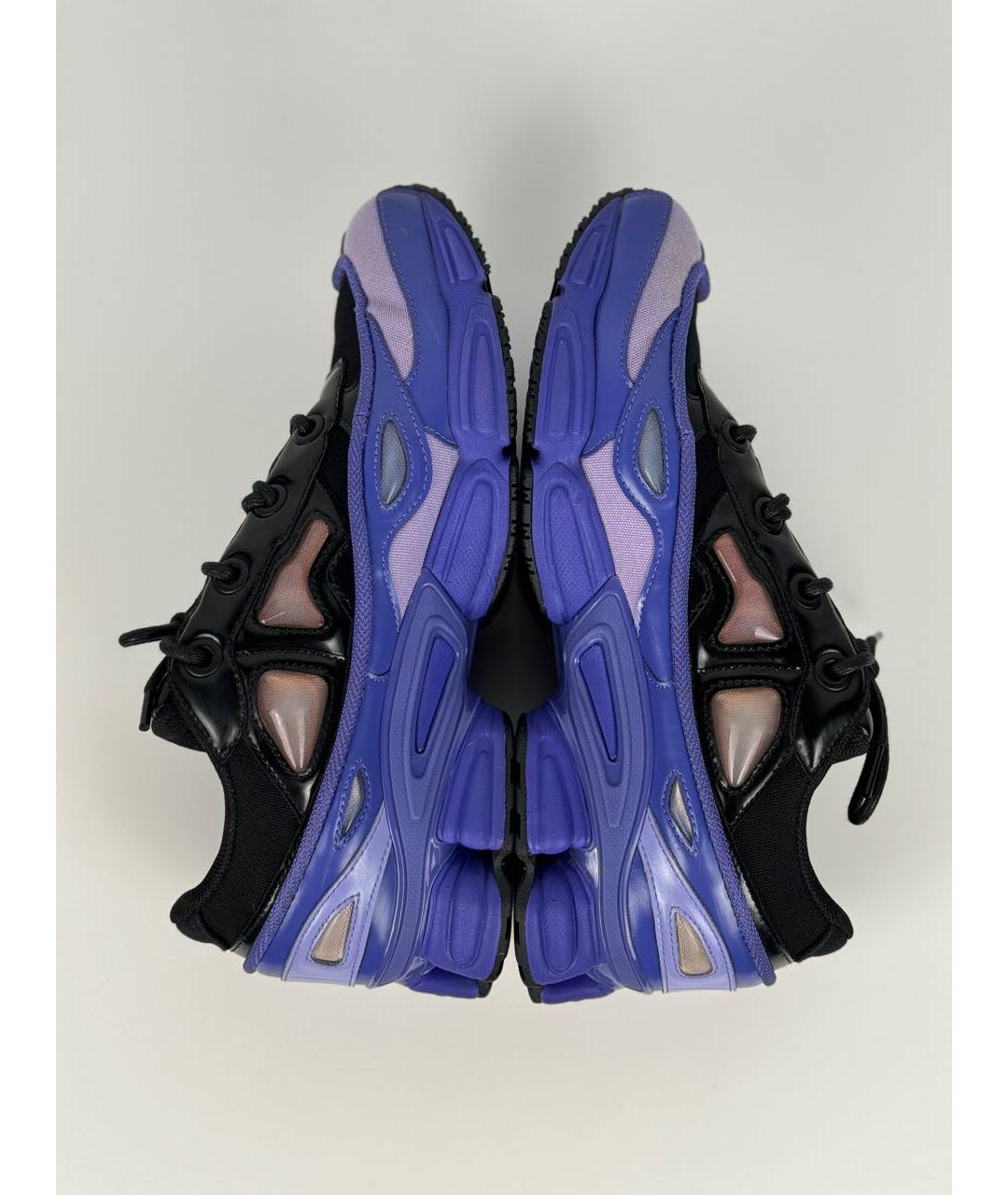 ADIDAS X RAF SIMONS Фиолетовые текстильные низкие кроссовки / кеды, фото 5