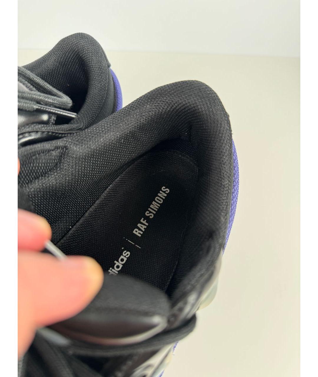ADIDAS X RAF SIMONS Фиолетовые текстильные низкие кроссовки / кеды, фото 6