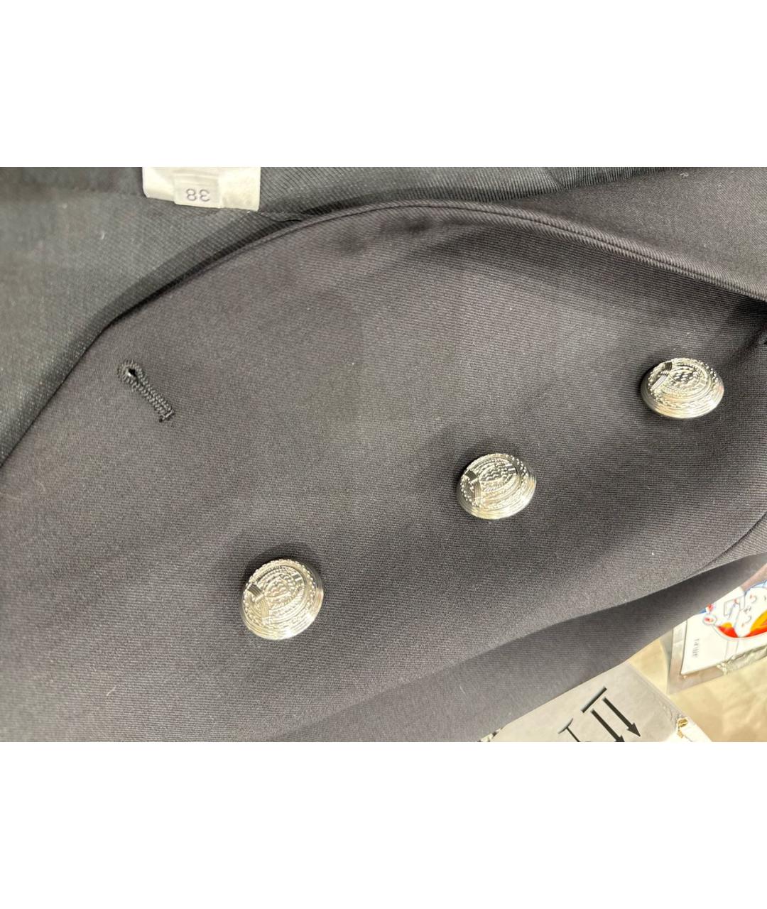 BALMAIN Черный шерстяной жакет/пиджак, фото 4