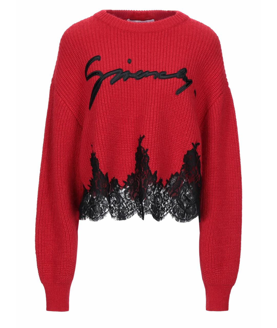 GIVENCHY Красный джемпер / свитер, фото 1