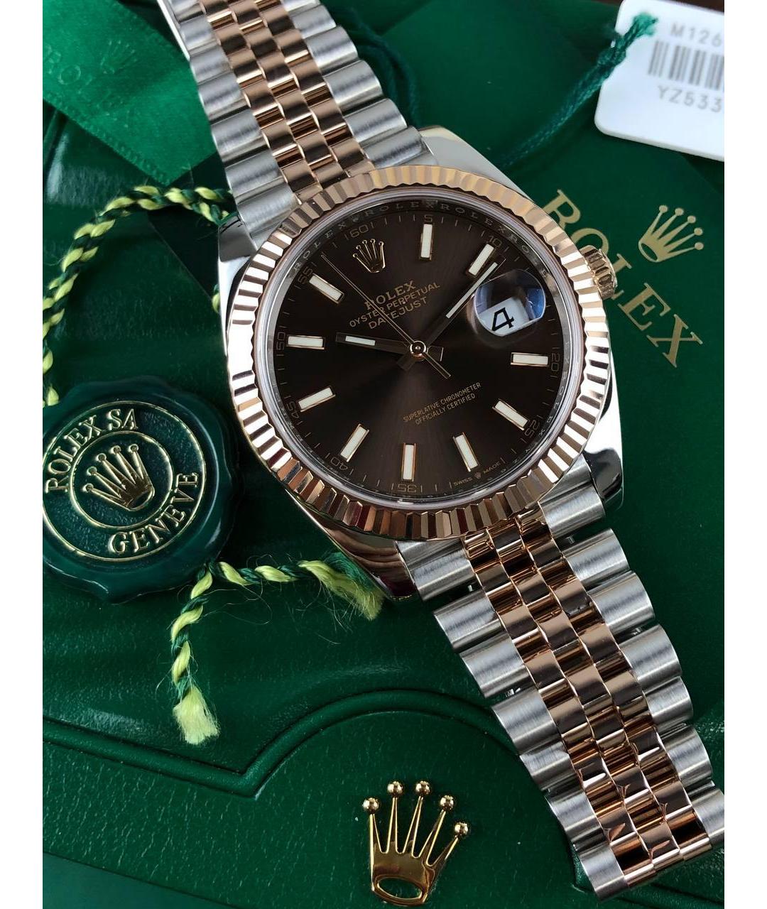 ROLEX Часы из розового золота, фото 2