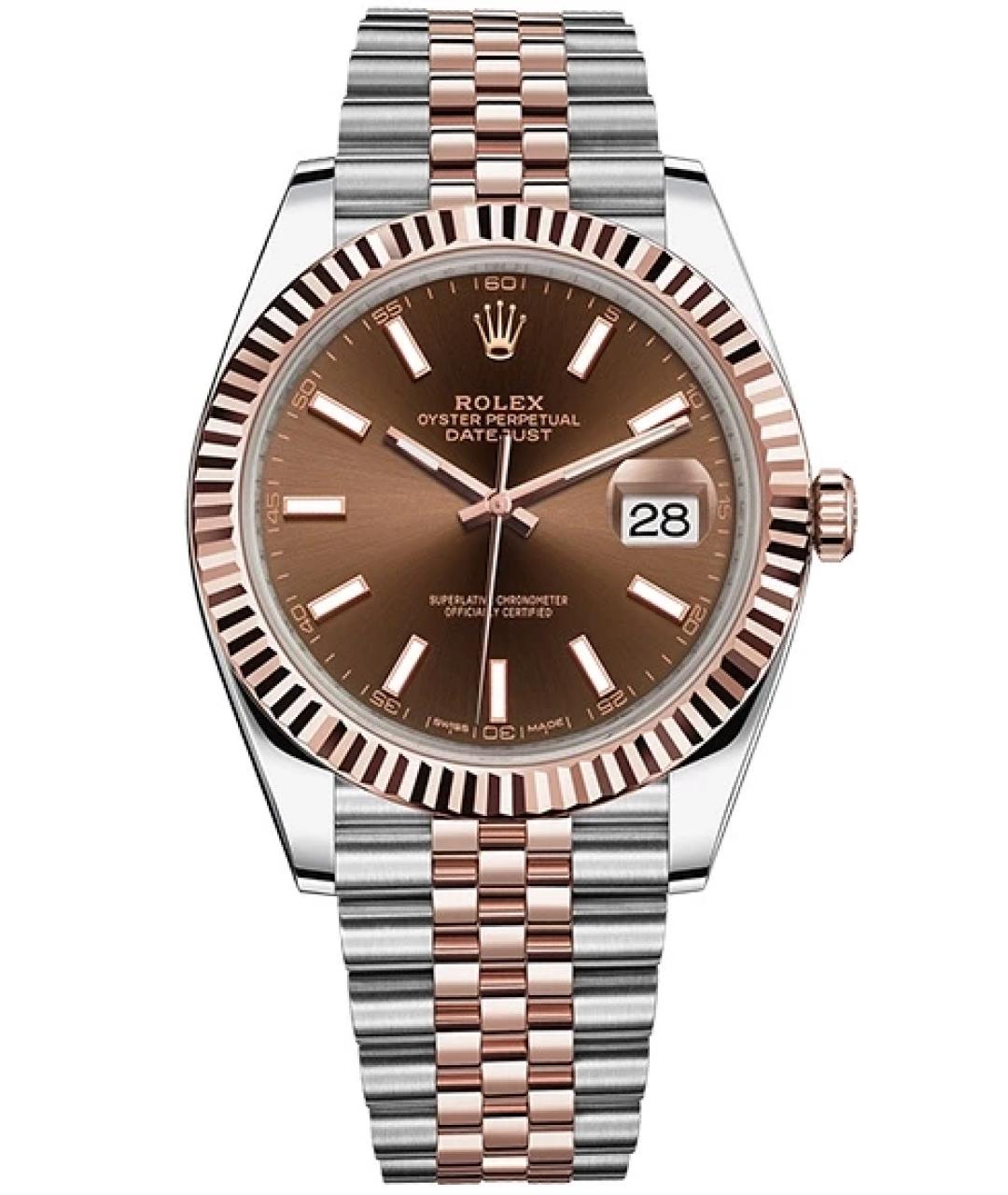 ROLEX Часы из розового золота, фото 8