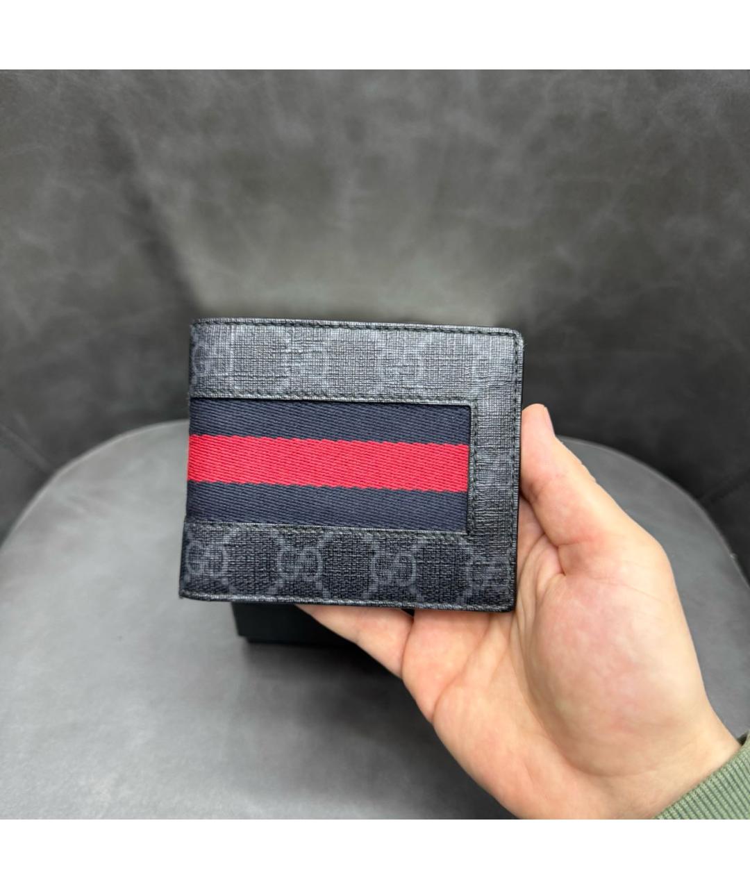 GUCCI Черный кошелек, фото 8
