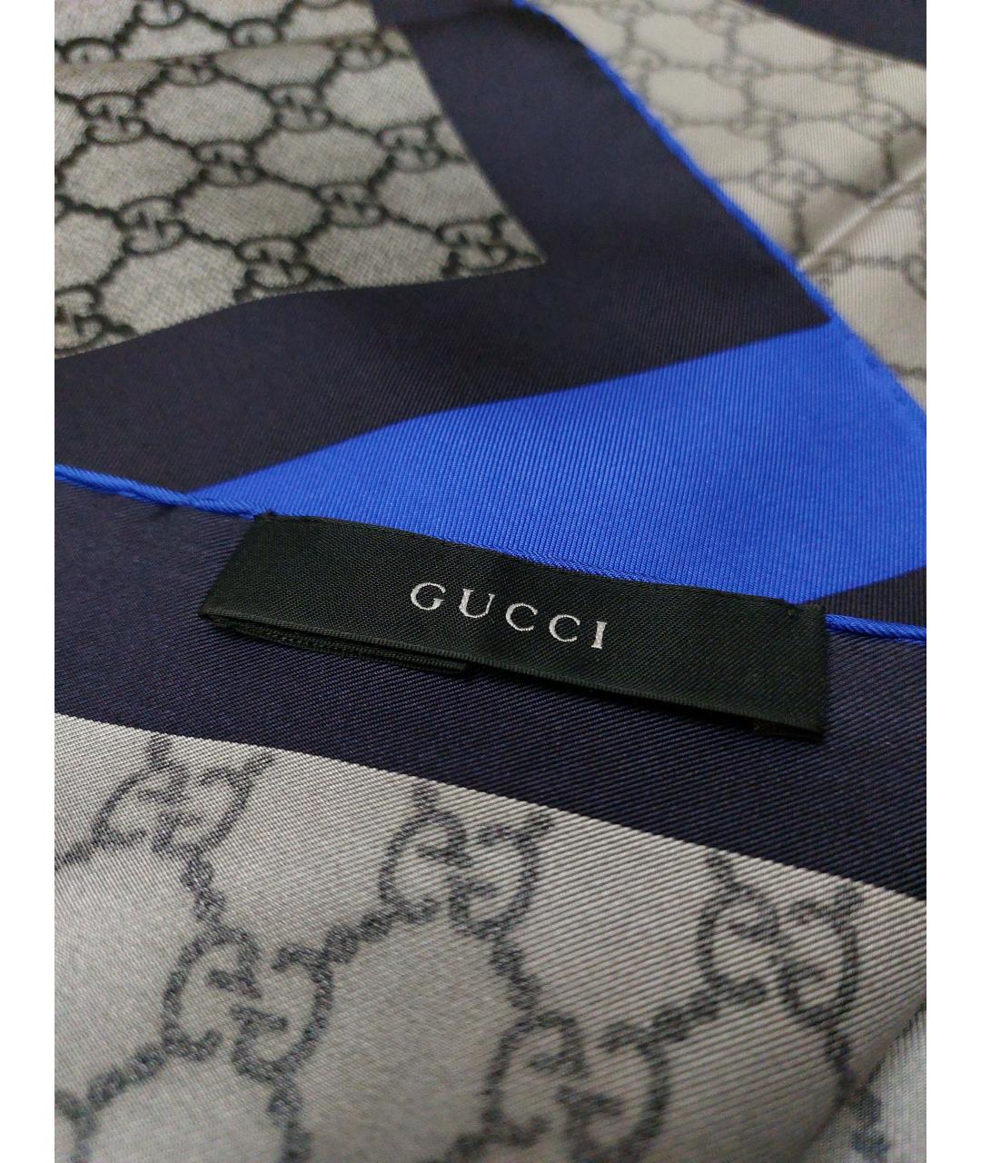 GUCCI Мульти шелковый платок, фото 5