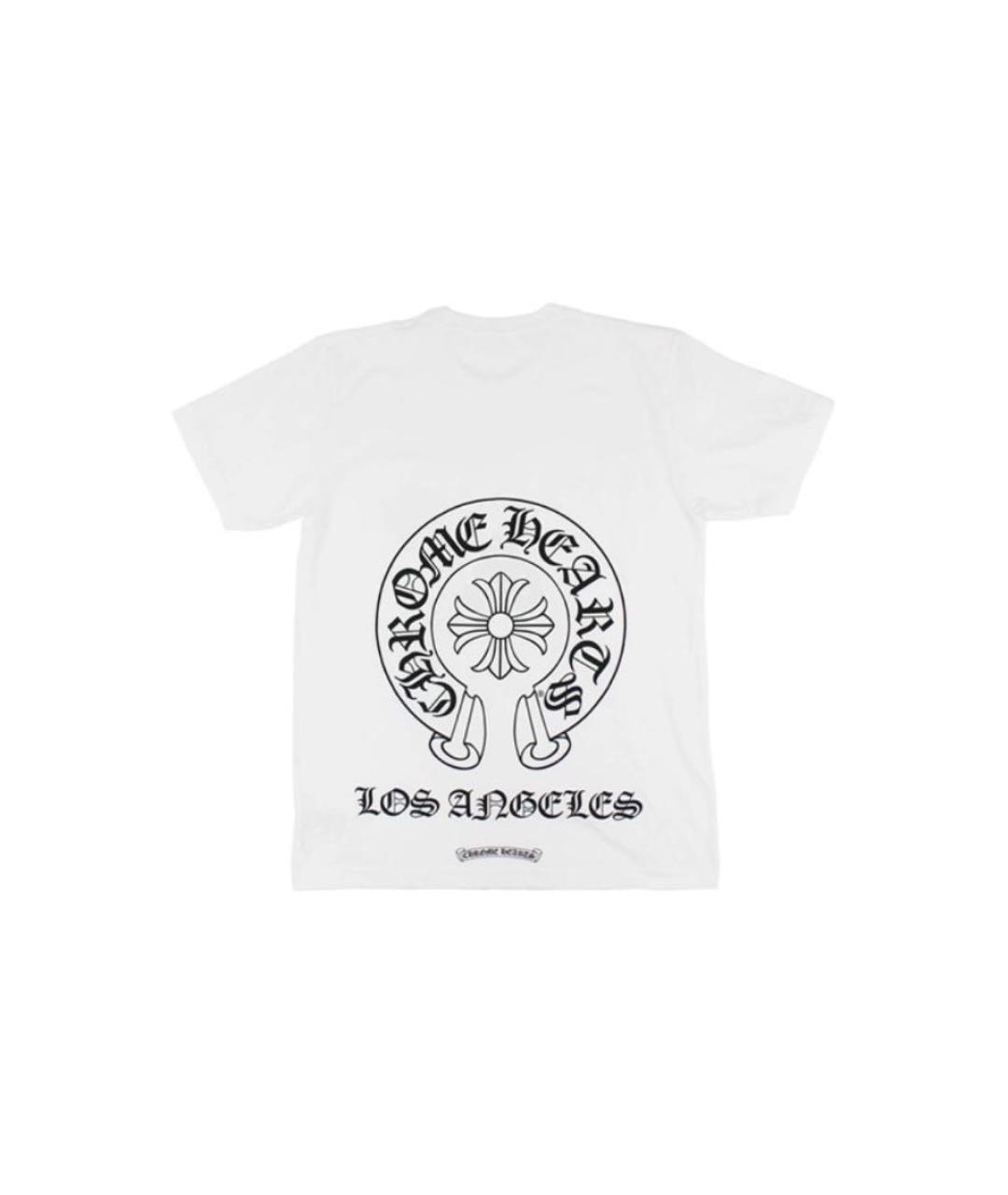 CHROME HEARTS Белая футболка, фото 2