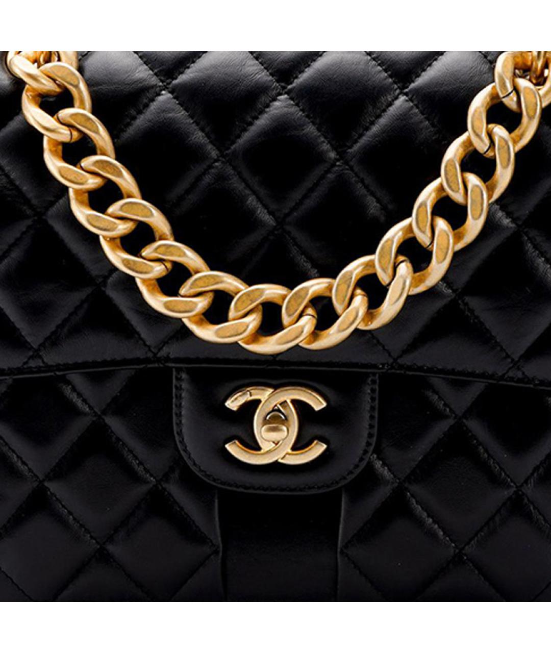CHANEL Черный кожаный рюкзак, фото 5