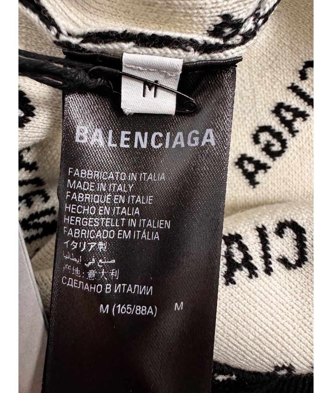 BALENCIAGA Черный хлопковый джемпер / свитер, фото 8