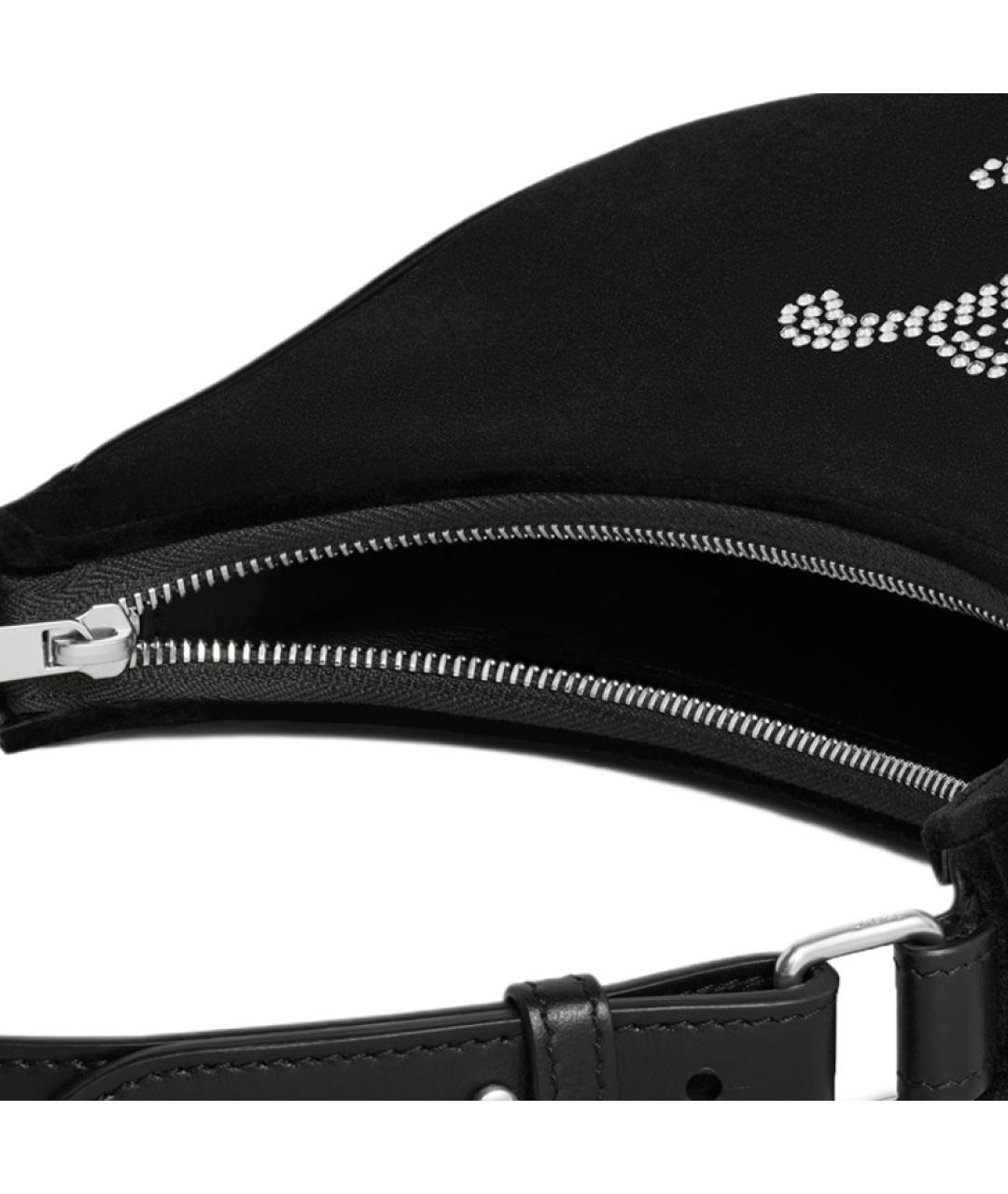 CELINE Черная сумка через плечо, фото 4