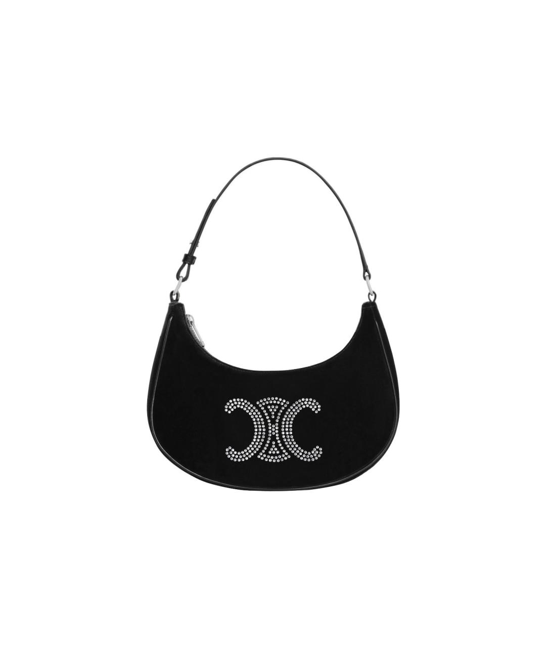 CELINE Черная сумка через плечо, фото 6