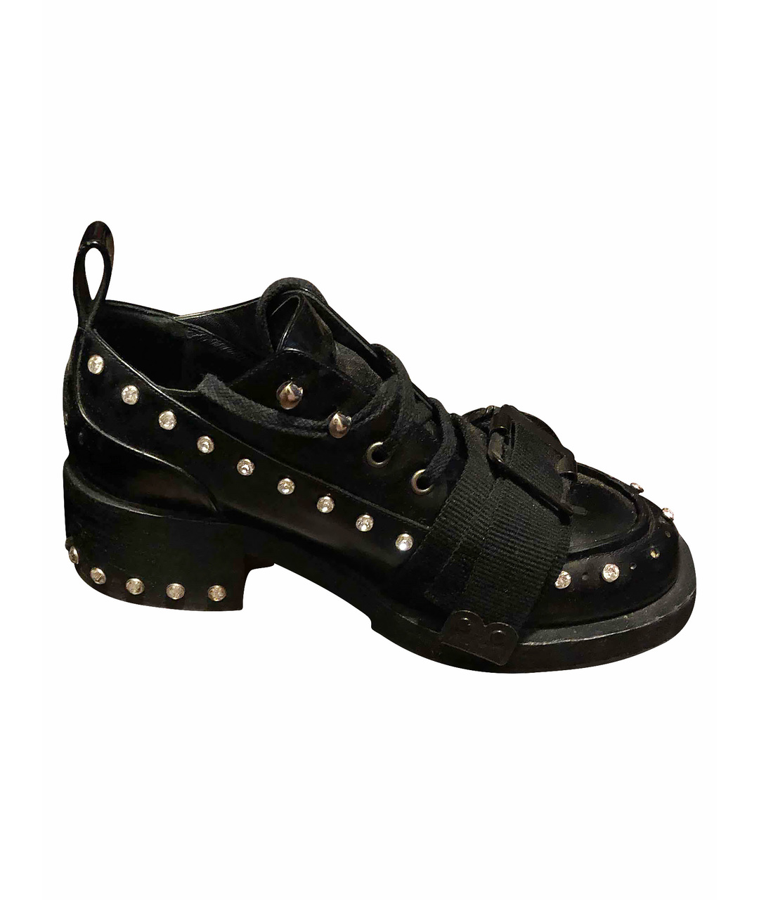 NO. 21 Черные кожаные ботинки, фото 1