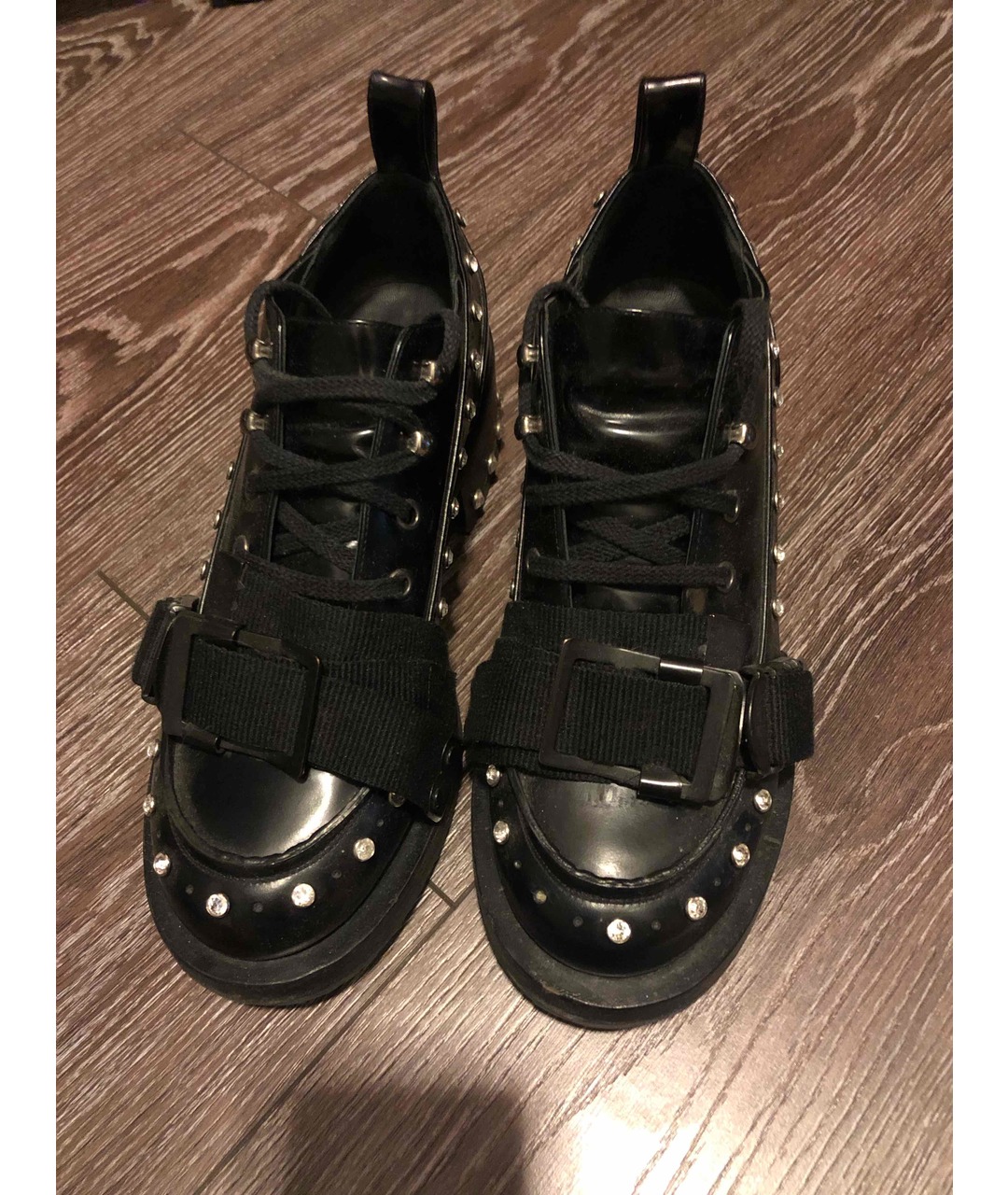 NO. 21 Черные кожаные ботинки, фото 3