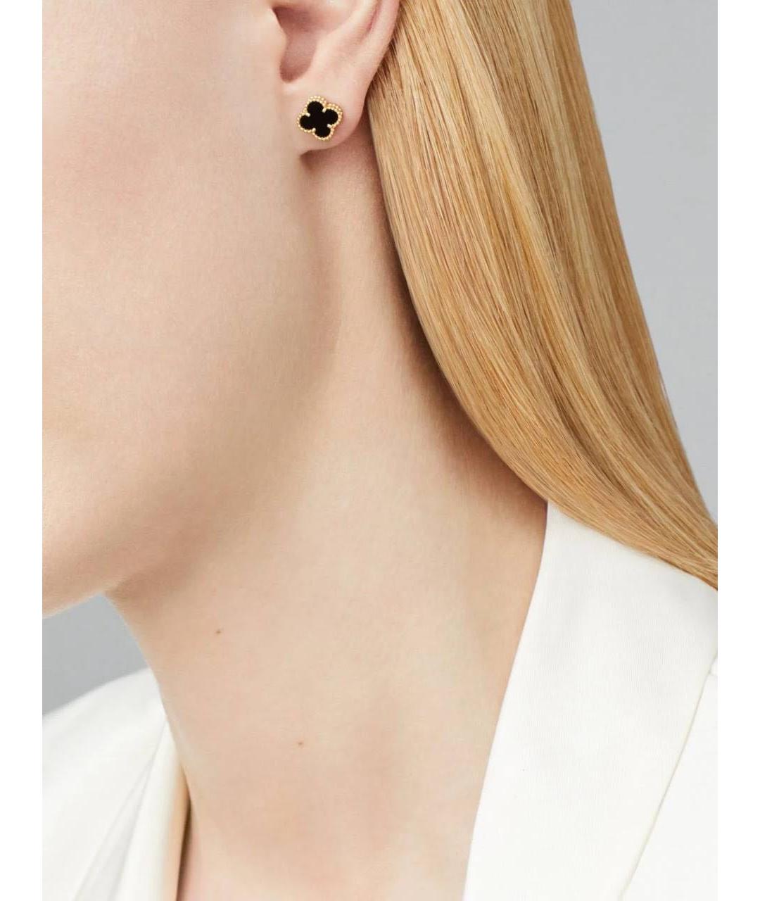 VAN CLEEF & ARPELS Черные серьги, фото 6