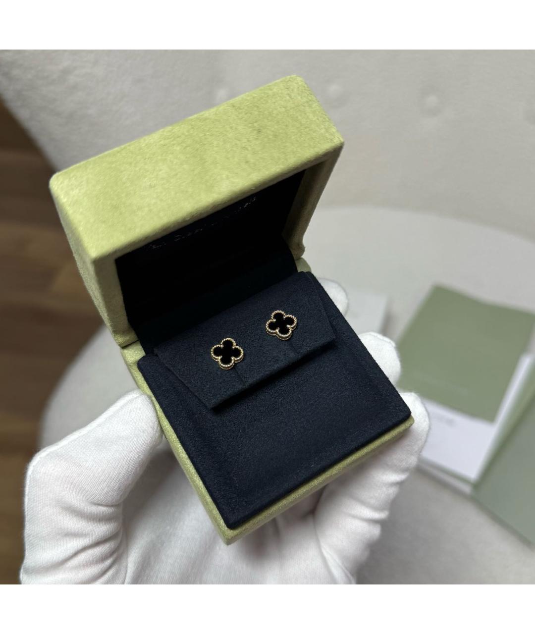 VAN CLEEF & ARPELS Черные серьги, фото 2