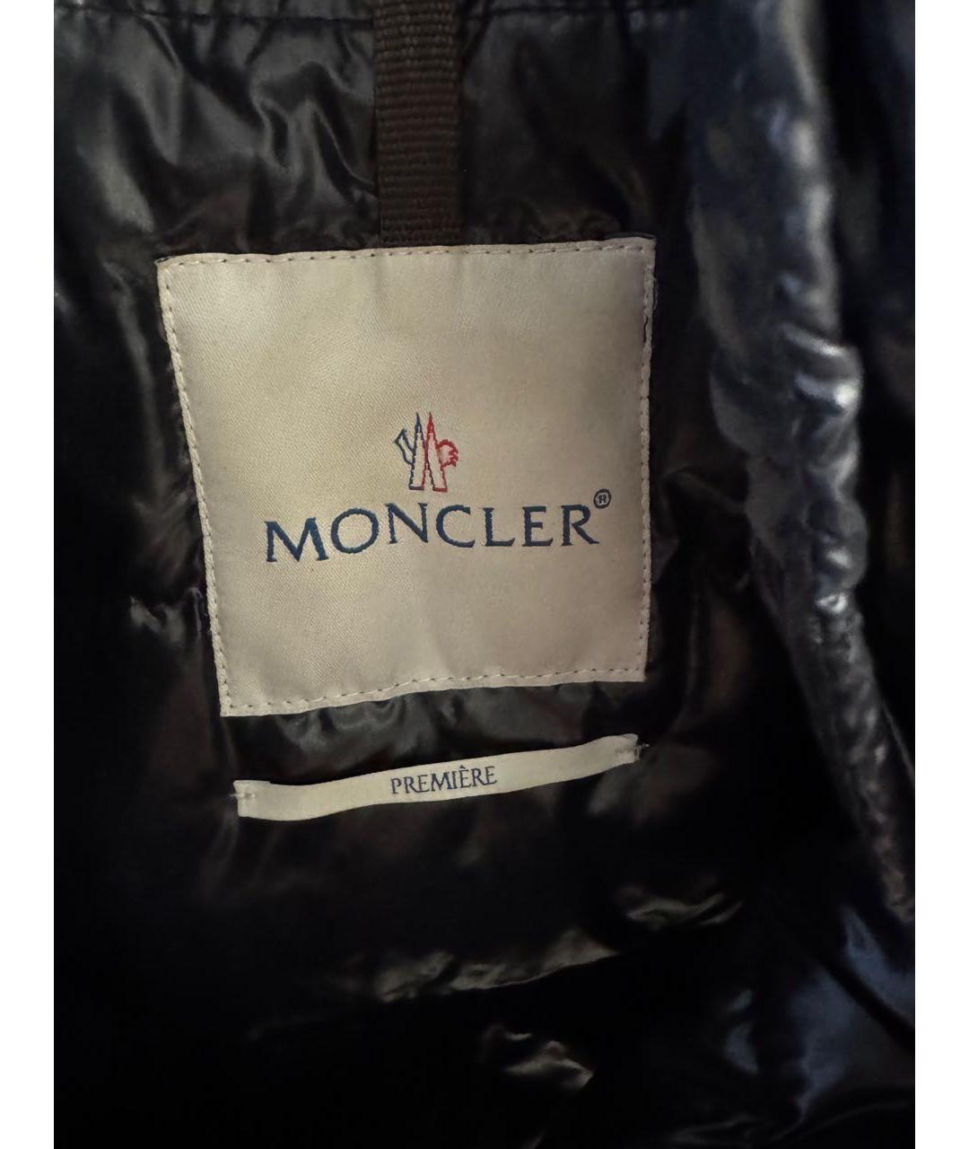 MONCLER Черная куртка, фото 3