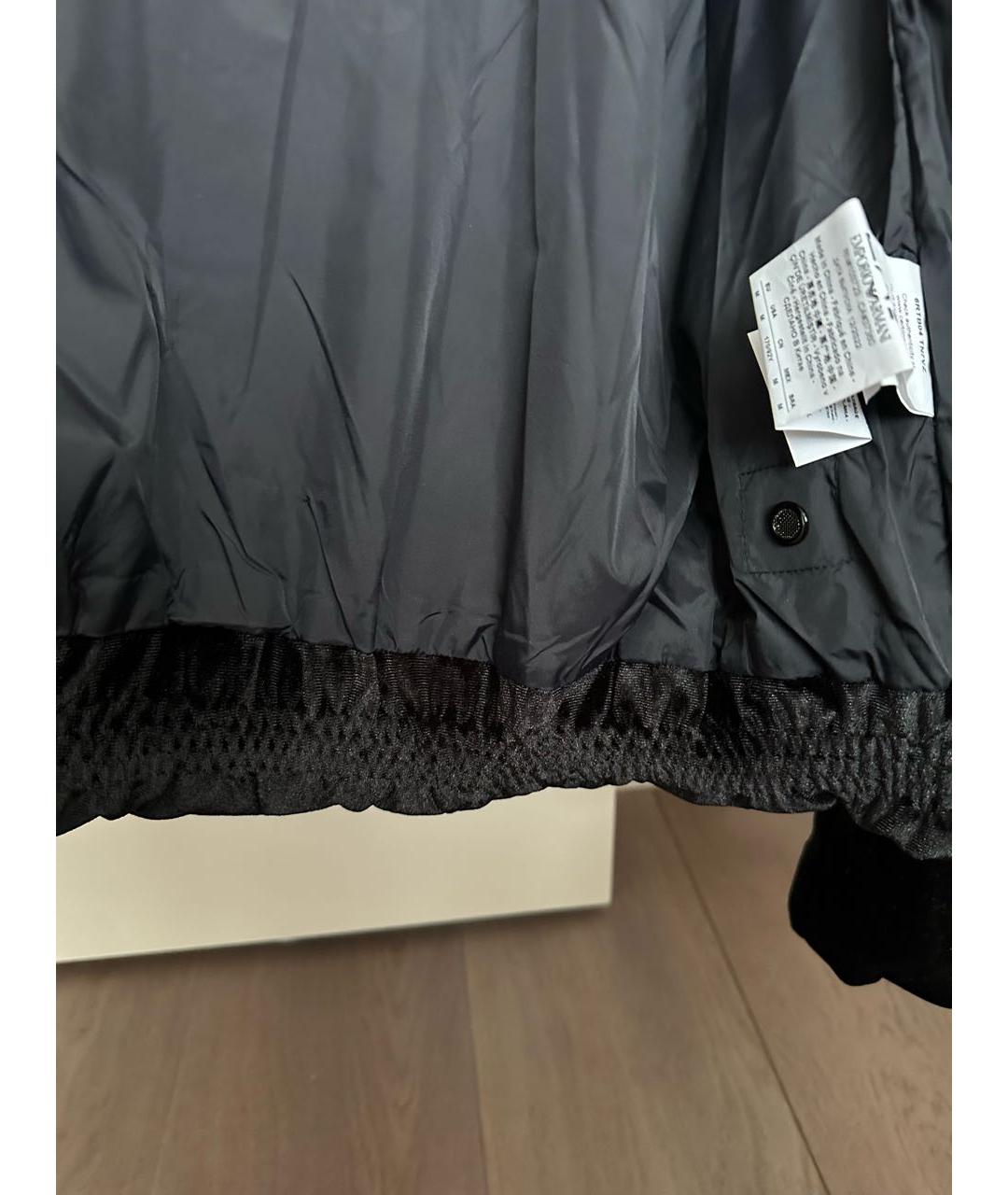 ARMANI EXCHANGE Черная бархатная куртка, фото 7
