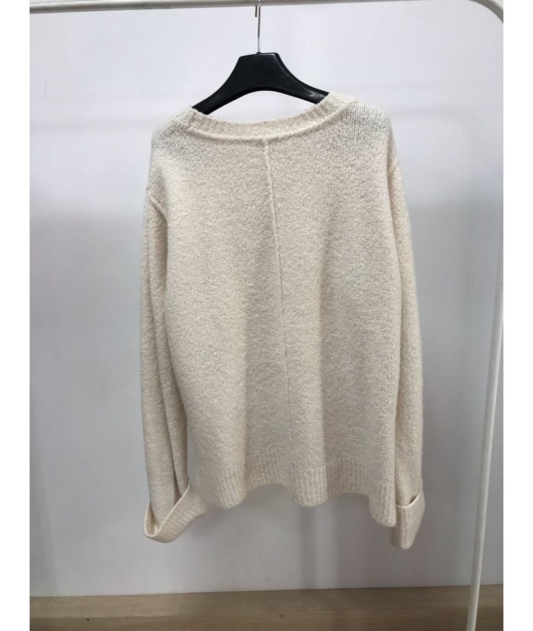 THE ROW Белый кашемировый джемпер / свитер, фото 2