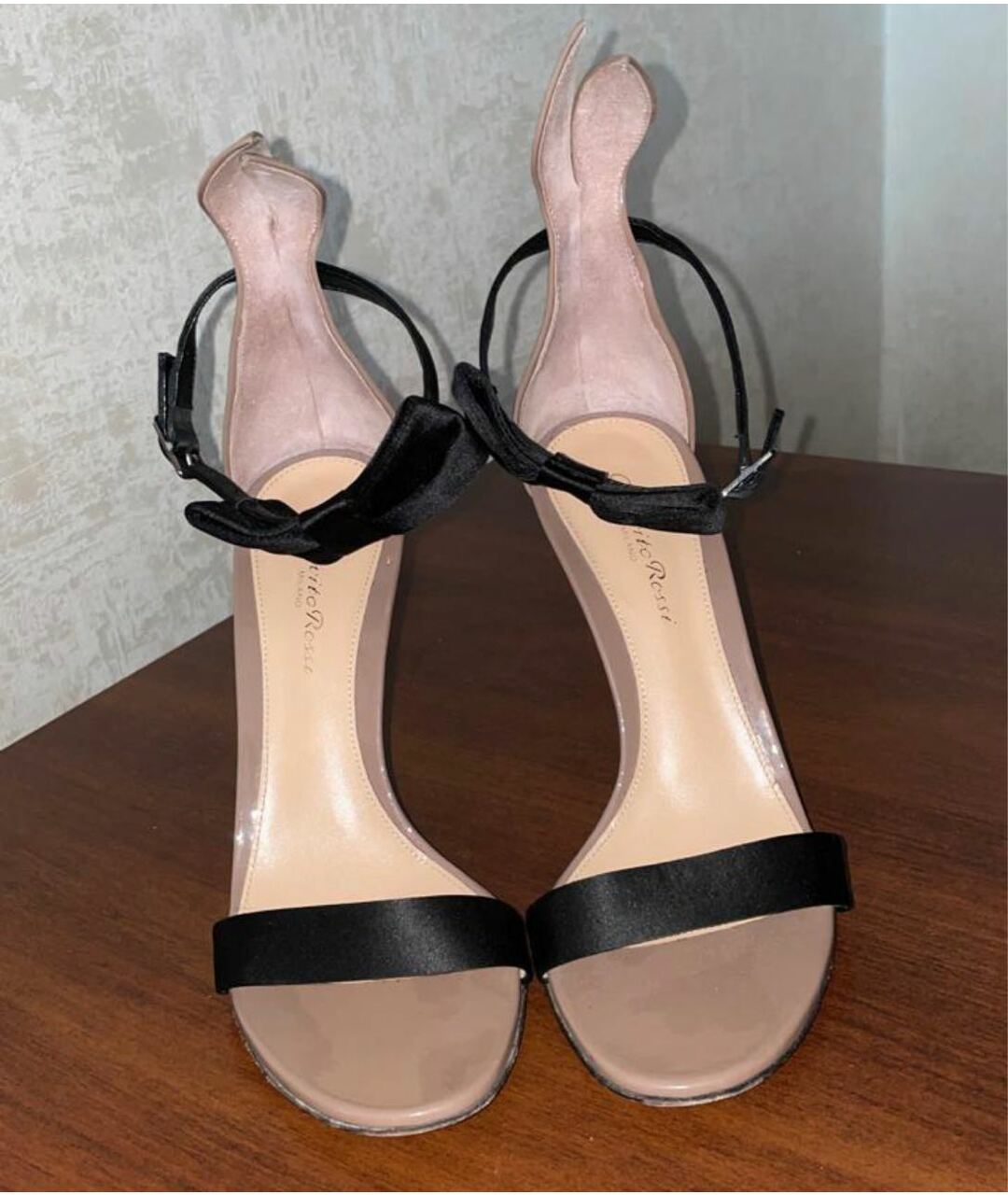 GIANVITO ROSSI Бежевые босоножки, фото 2