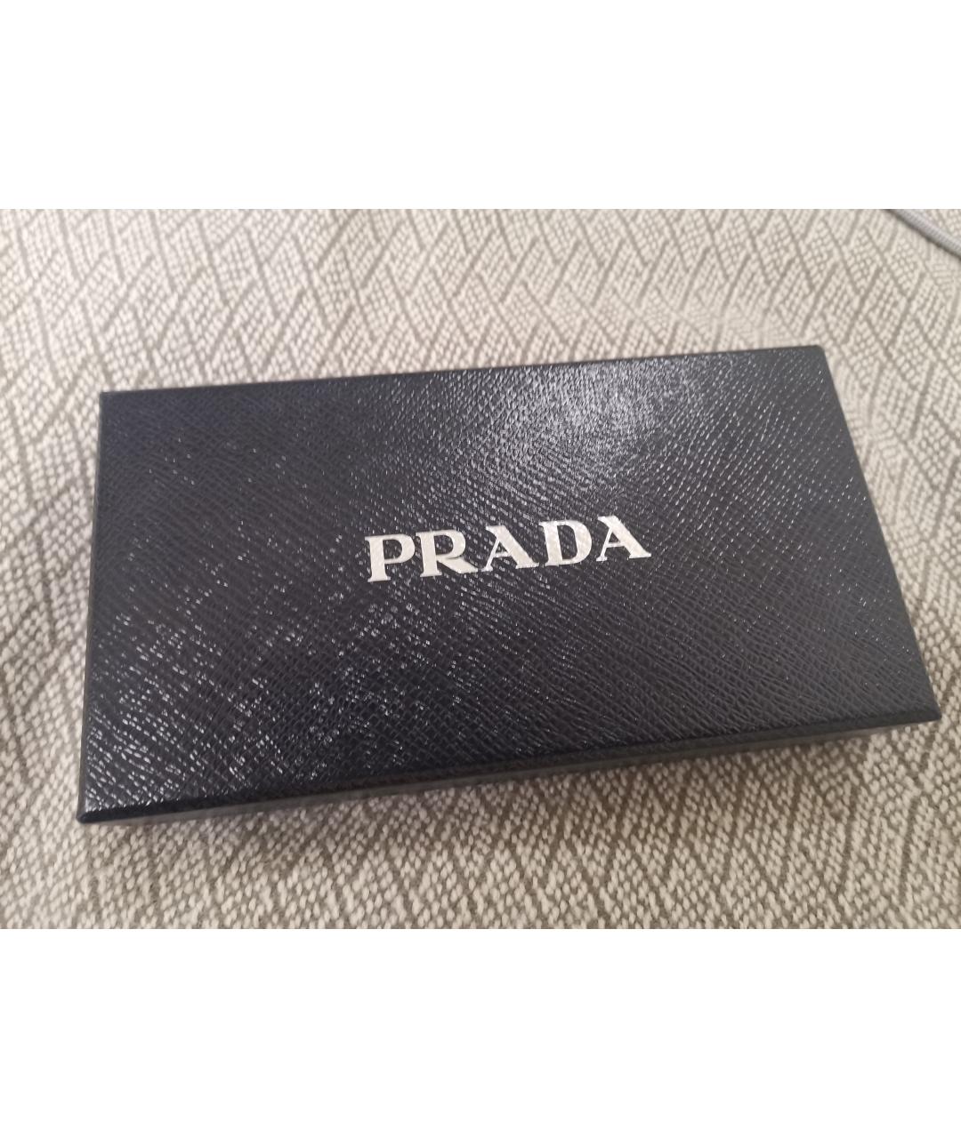 PRADA Черная ключница, фото 3