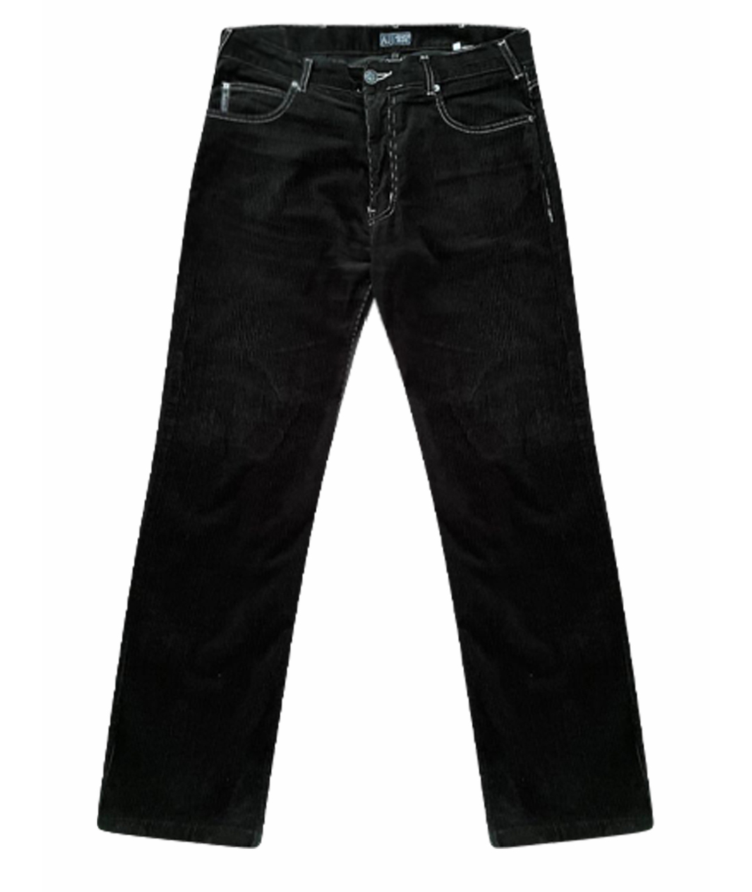 ARMANI JEANS Черные хлопковые повседневные брюки, фото 1