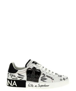 DOLCE&GABBANA Низкие кроссовки / кеды