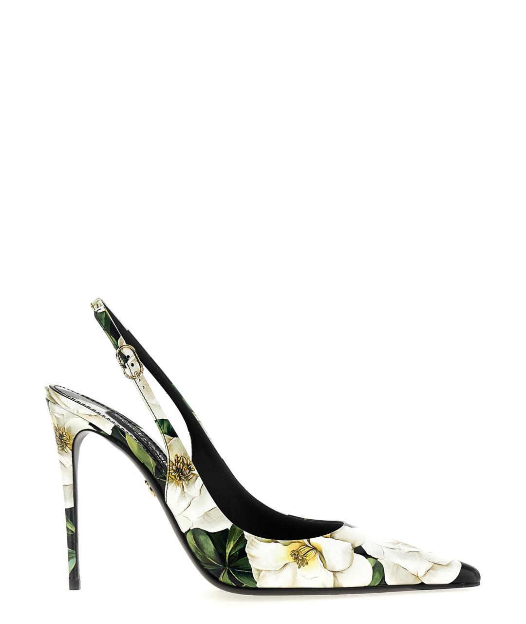 DOLCE&GABBANA Мульти кожаные туфли, фото 1