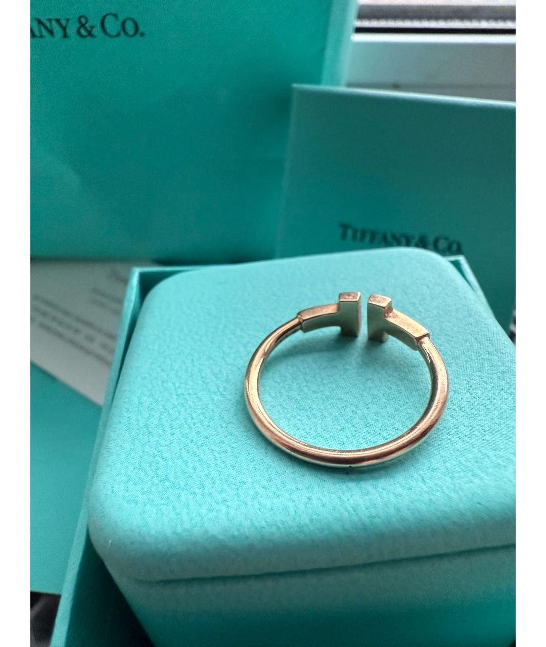 TIFFANY&CO Золотое кольцо из белого золота, фото 2