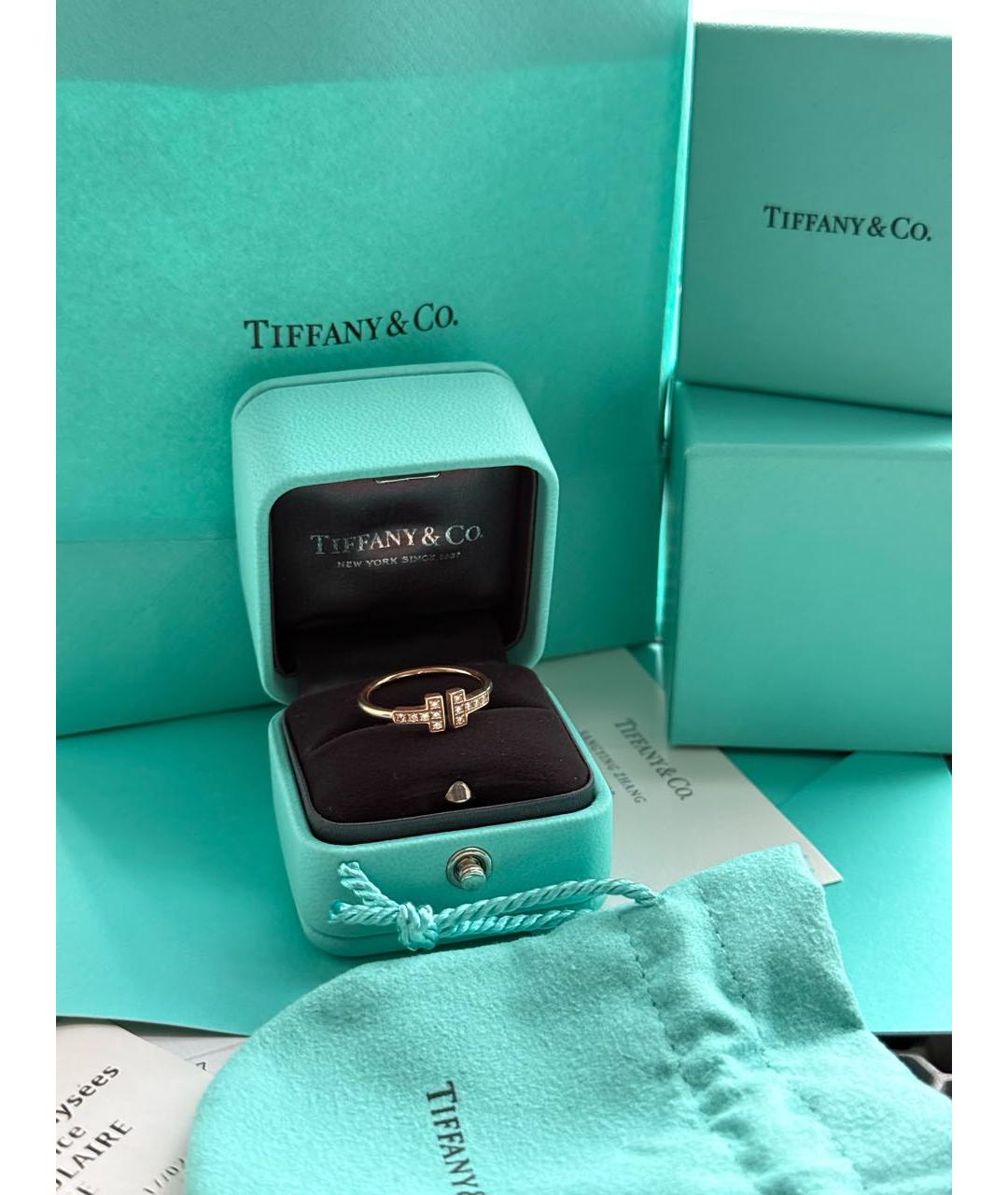 TIFFANY&CO Золотое кольцо из белого золота, фото 5