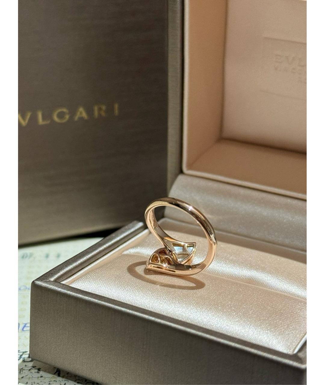 BVLGARI Золотое кольцо из розового золота, фото 4