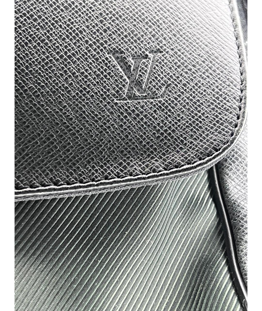 LOUIS VUITTON Зеленая кожаная сумка на плечо, фото 2