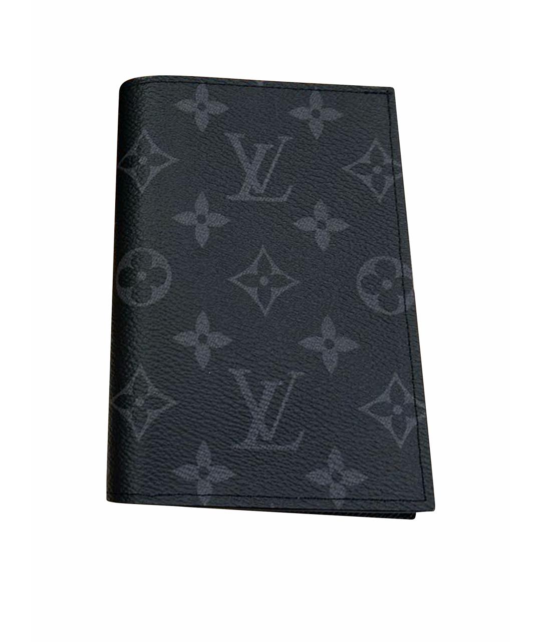 LOUIS VUITTON Черная визитница, фото 1