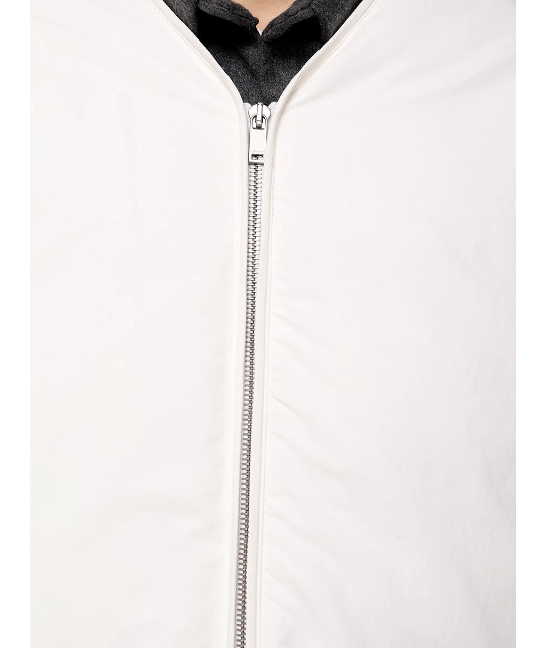 JIL SANDER Белый пуховик, фото 5