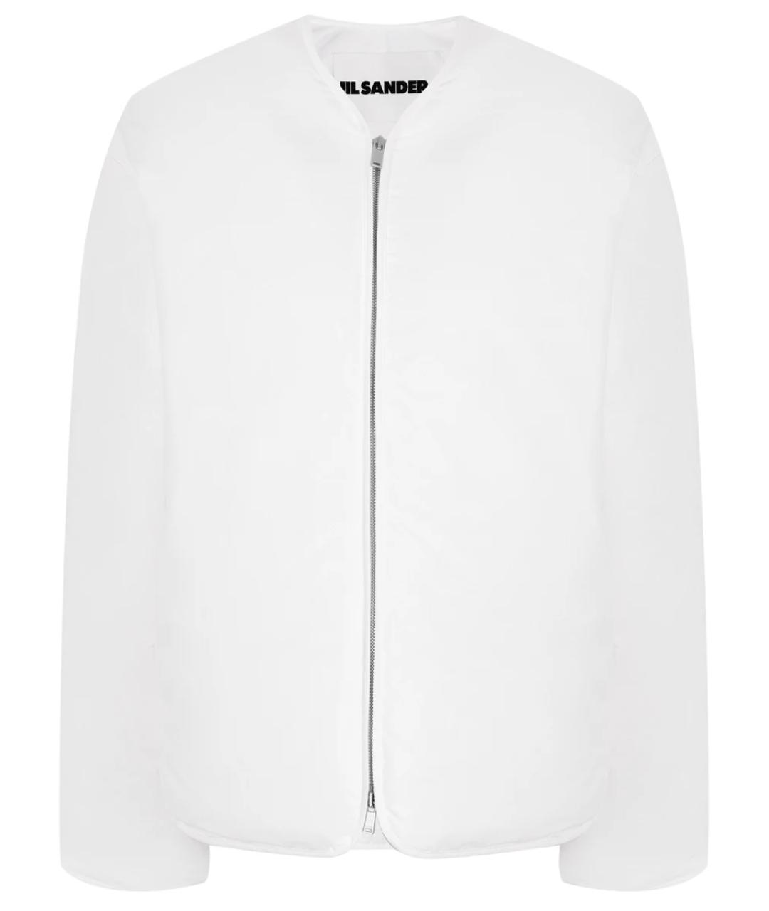 JIL SANDER Белый пуховик, фото 1