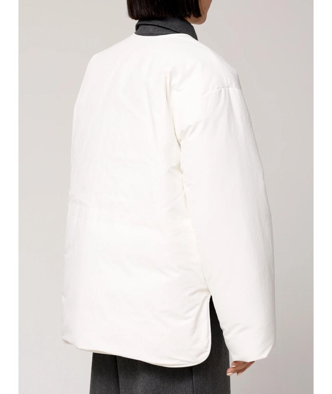 JIL SANDER Белый пуховик, фото 3