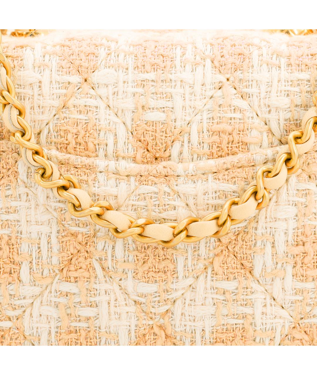 CHANEL Оранжевая косметичка, фото 5
