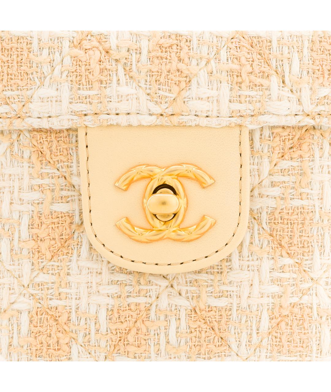 CHANEL Оранжевая косметичка, фото 4