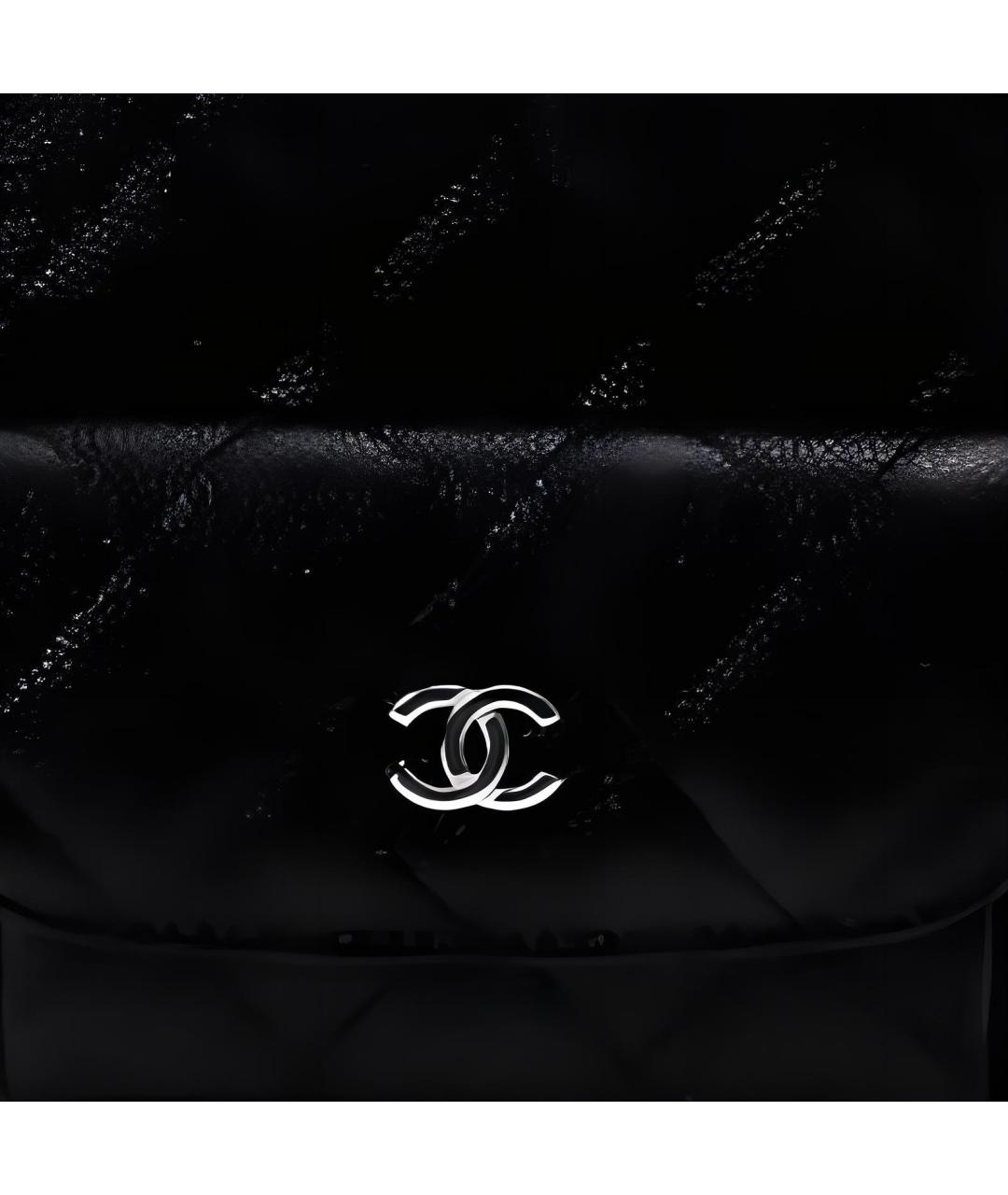 CHANEL Черный кожаный рюкзак, фото 2