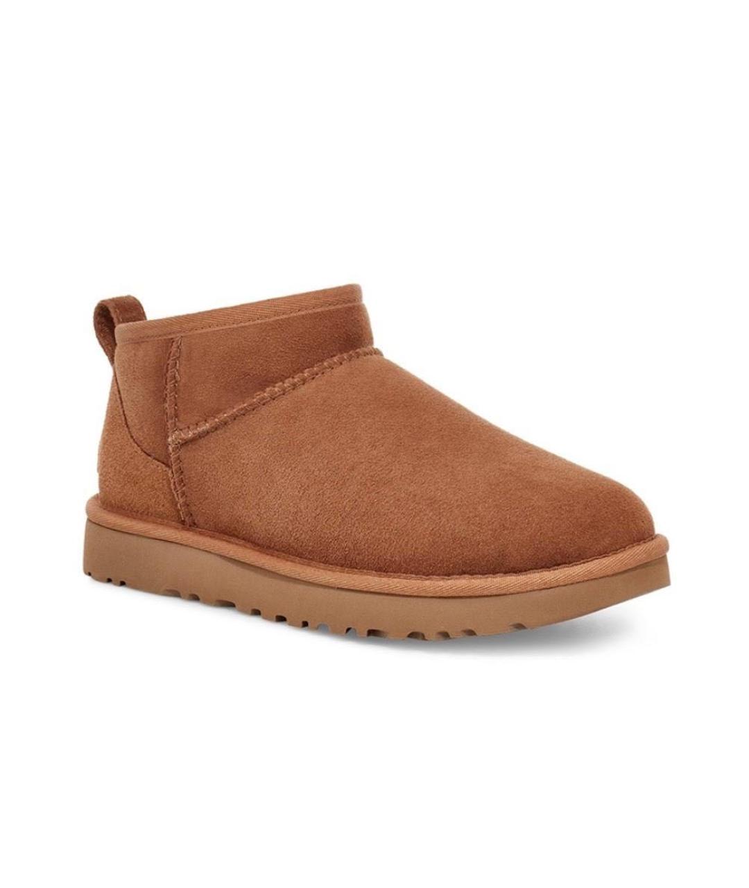 UGG AUSTRALIA Бежевые замшевые ботинки, фото 2