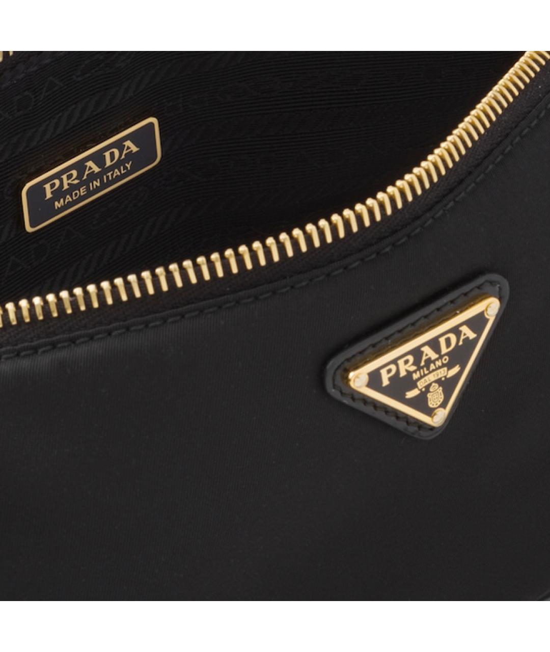 PRADA Черная сумка через плечо, фото 6