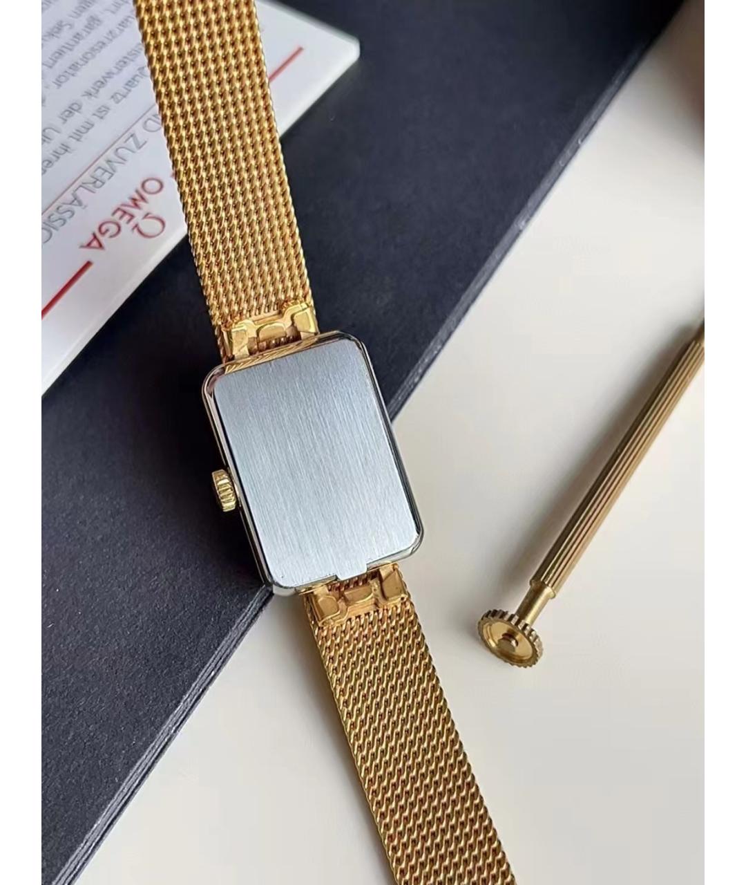 OMEGA Золотые часы из желтого золота, фото 3