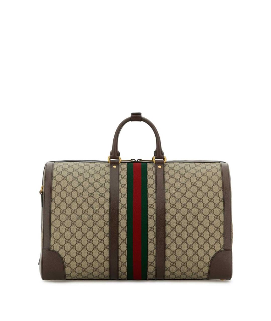 GUCCI Бежевая дорожная/спортивная сумка, фото 2