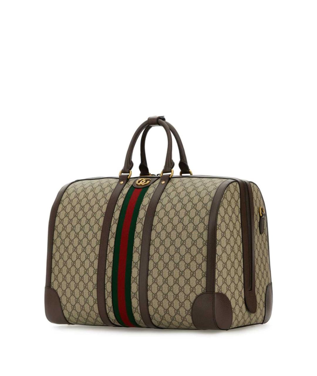 GUCCI Бежевая дорожная/спортивная сумка, фото 3