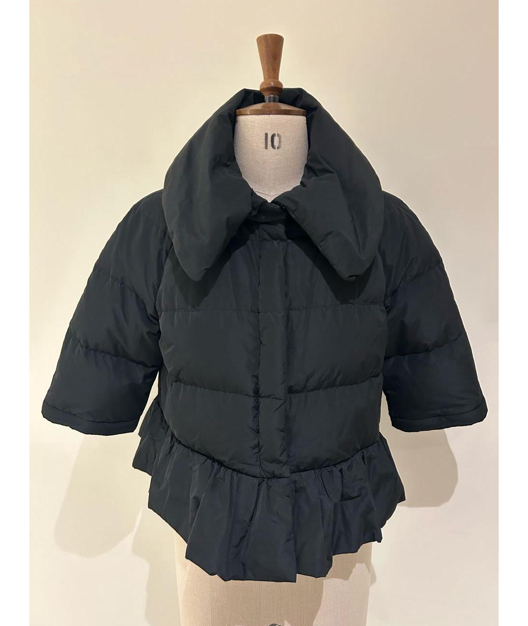 MONCLER Черный пуховик, фото 5