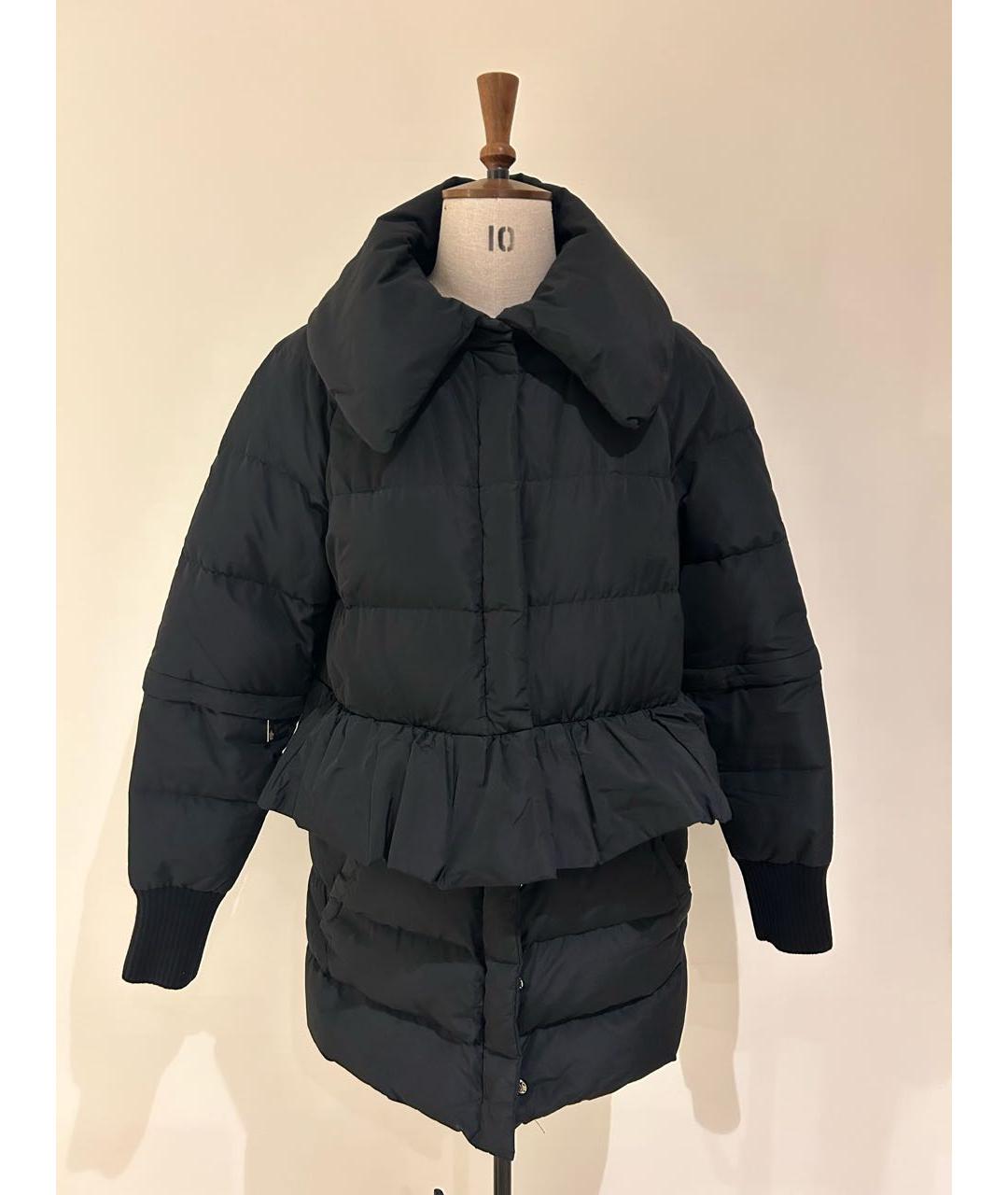 MONCLER Черный пуховик, фото 9