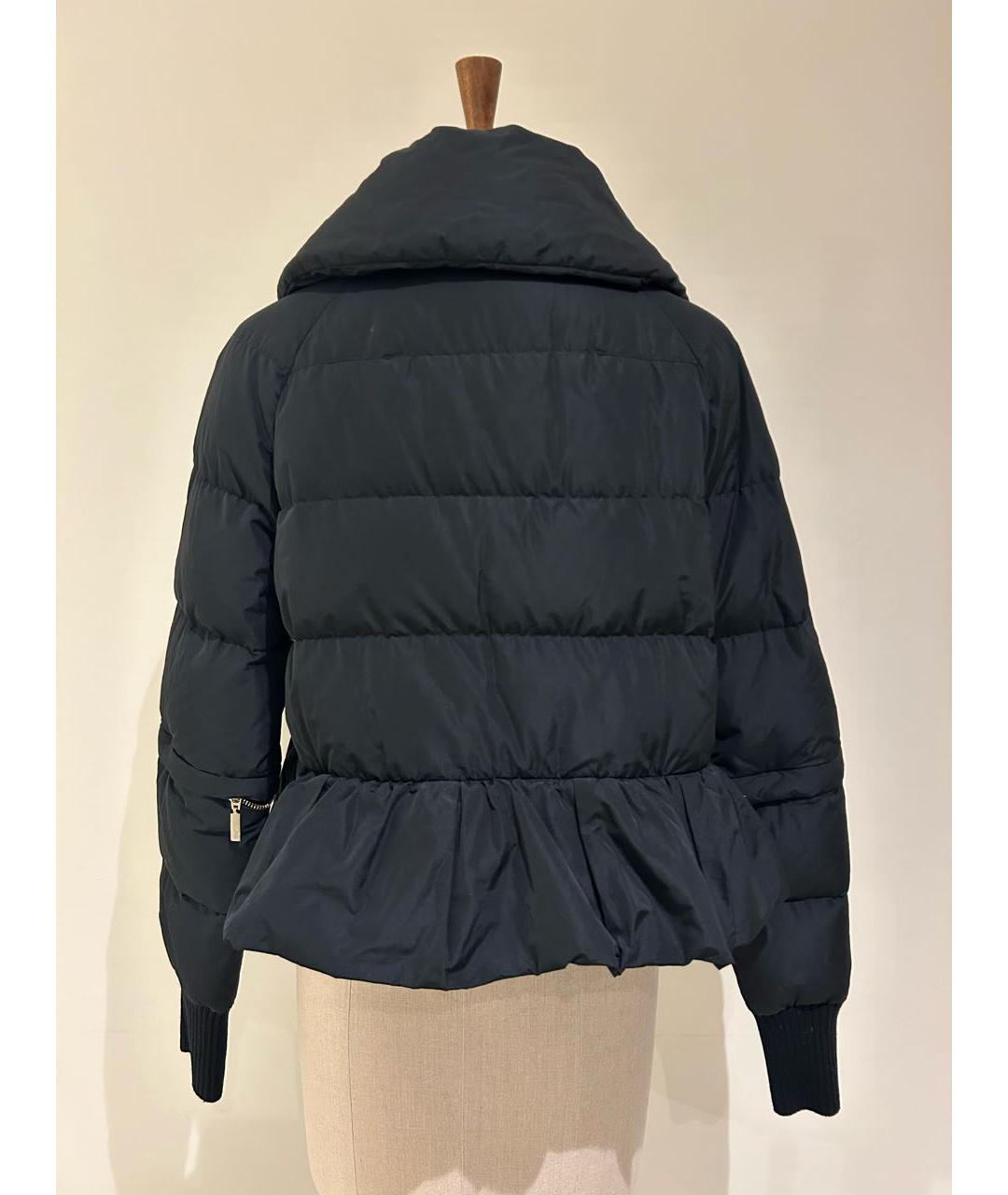 MONCLER Черный пуховик, фото 8